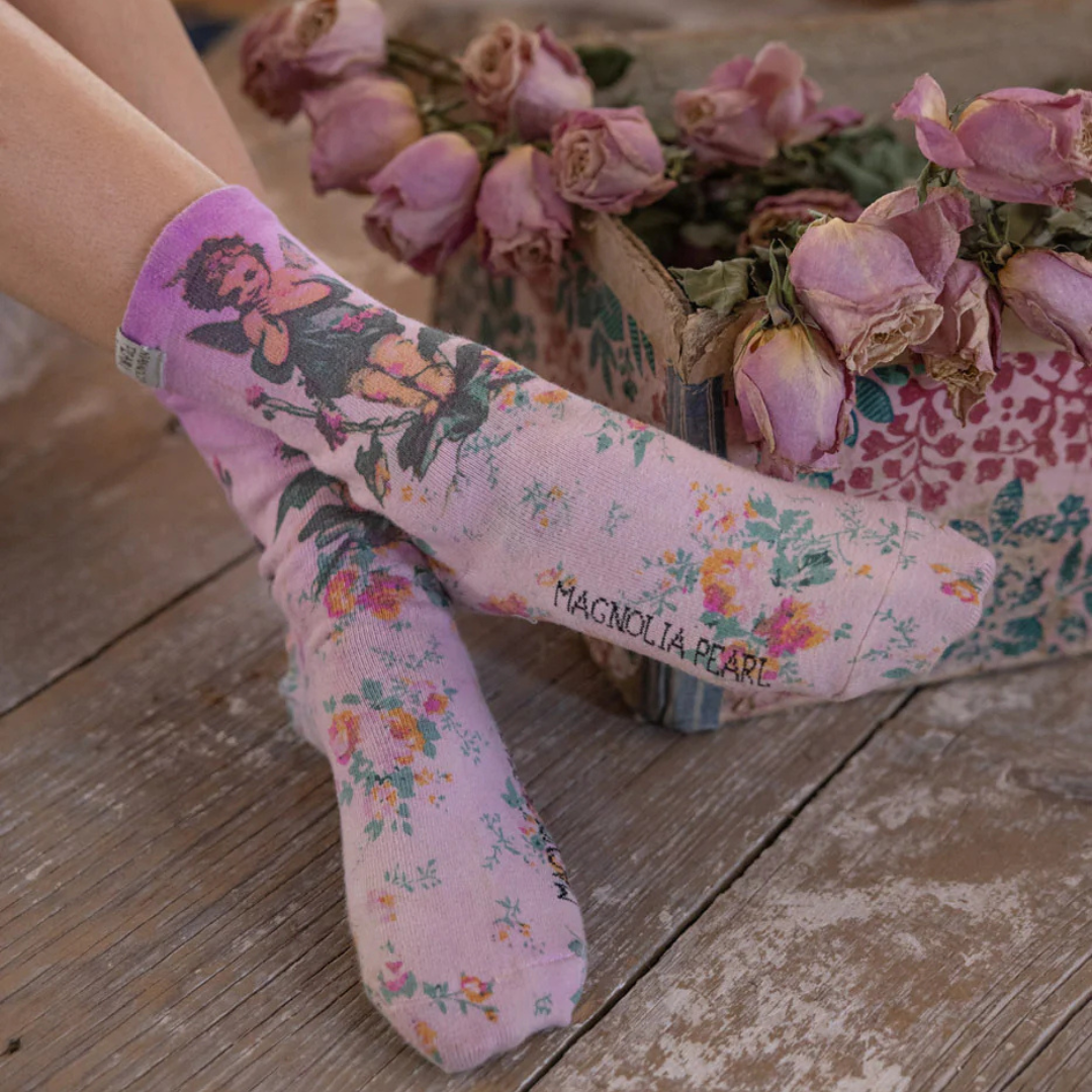 Maysie MP Socks - Crown Of Love - Blackbird General Store
