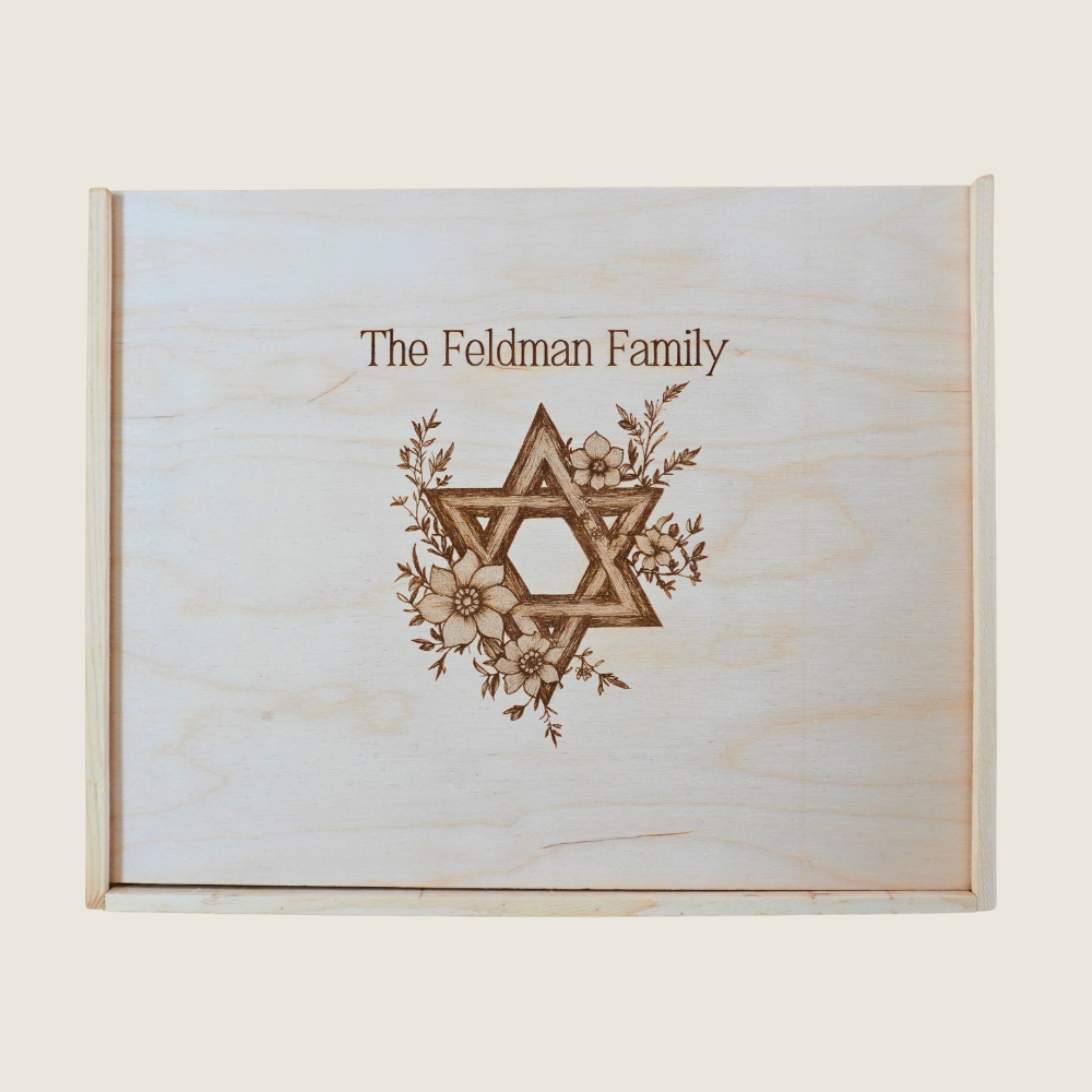 Personalized Star of David - Gift Box - Blackbird General Store