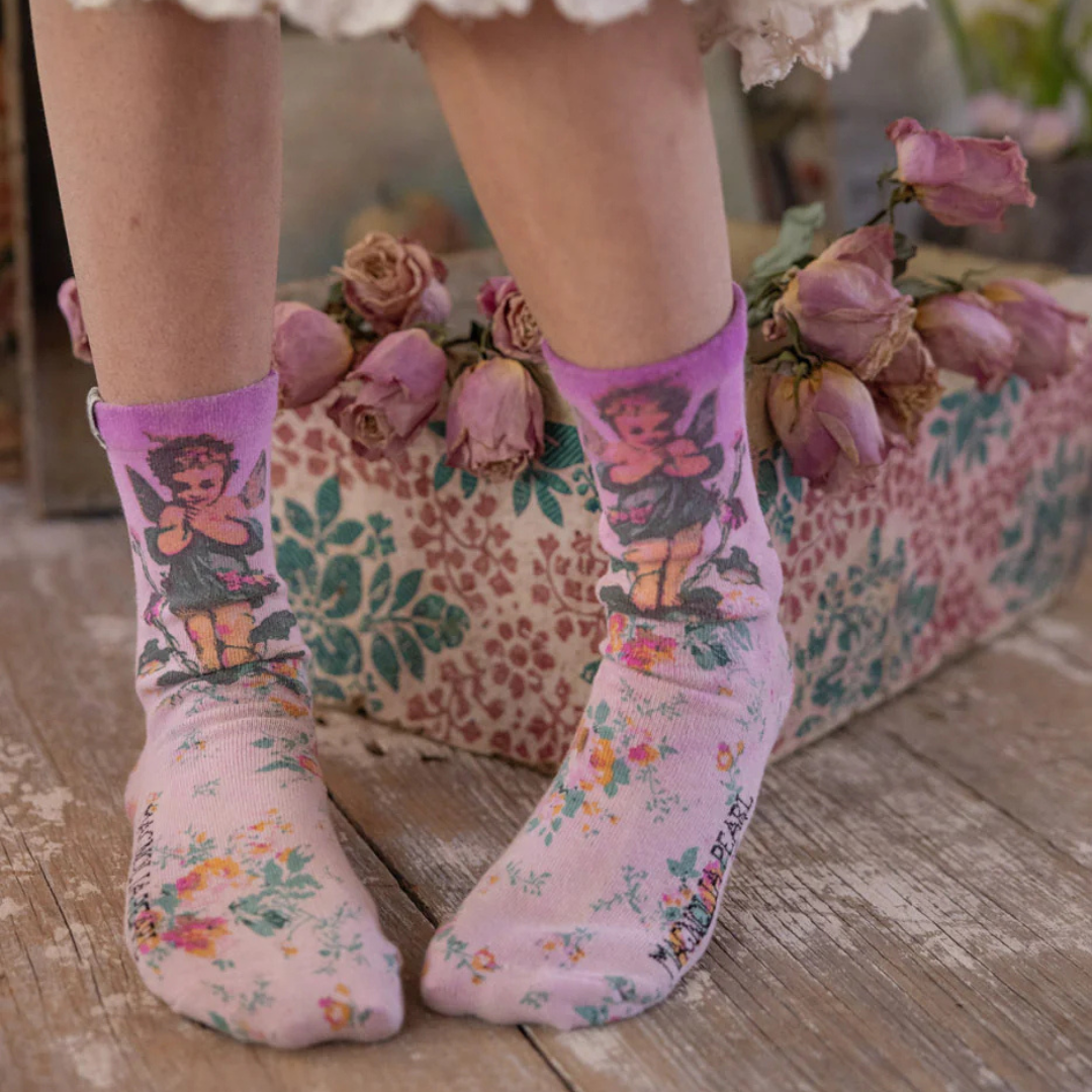 Maysie MP Socks - Crown Of Love - Blackbird General Store