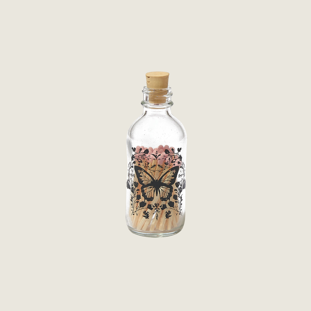 Papillon Mini Apothecary Match Bottle