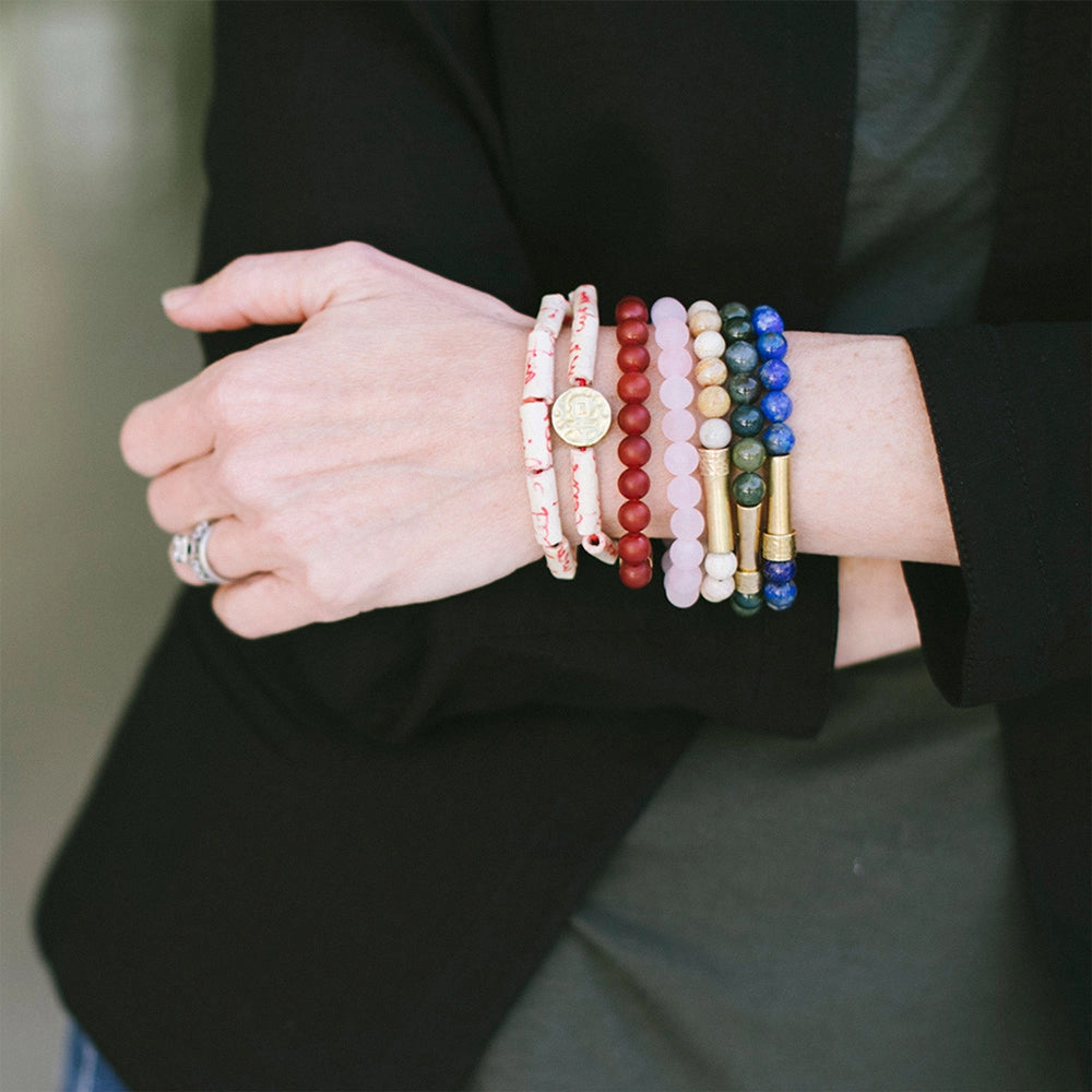 Rose Quartz Intention Bracelet - Blackbird General Store