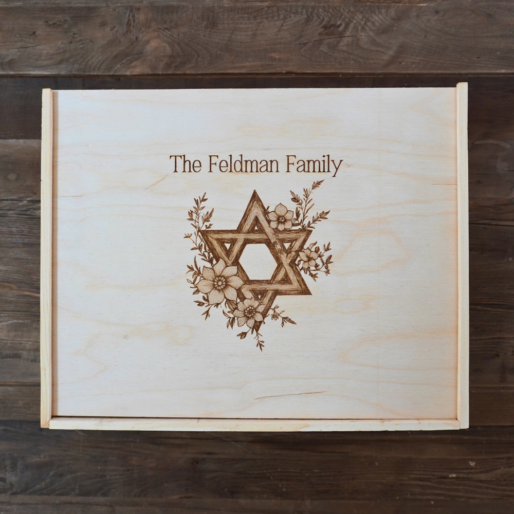Personalized Star of David - Gift Box - Blackbird General Store