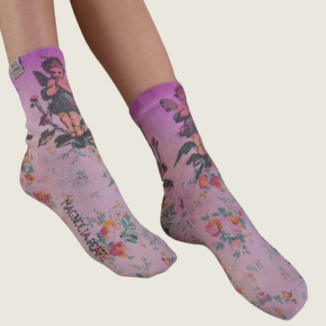Maysie MP Socks - Crown Of Love - Blackbird General Store