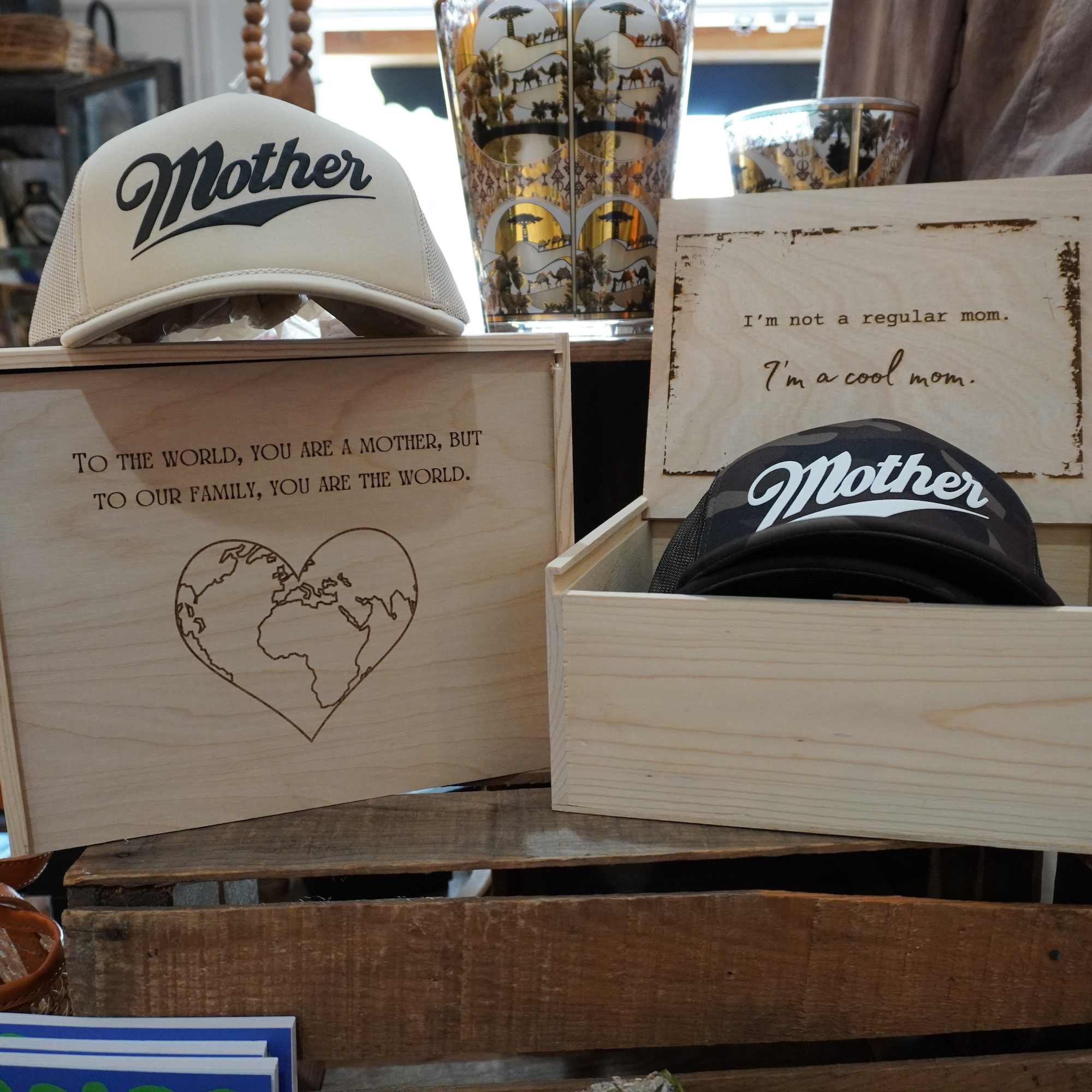Cool Mom Wood Box