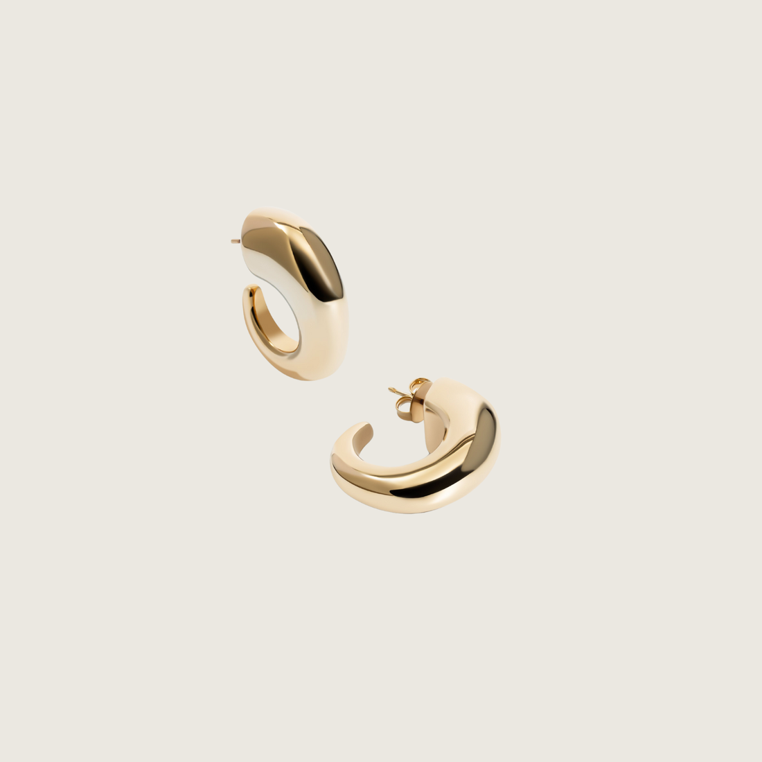 Camila Gold Open Hoops
