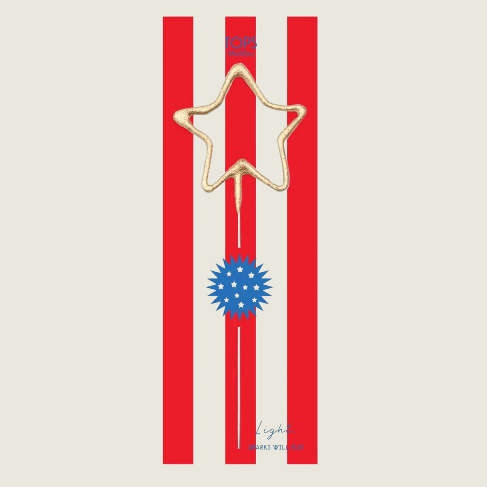 4th of July Grande Sparkler Wand - Blackbird General Store