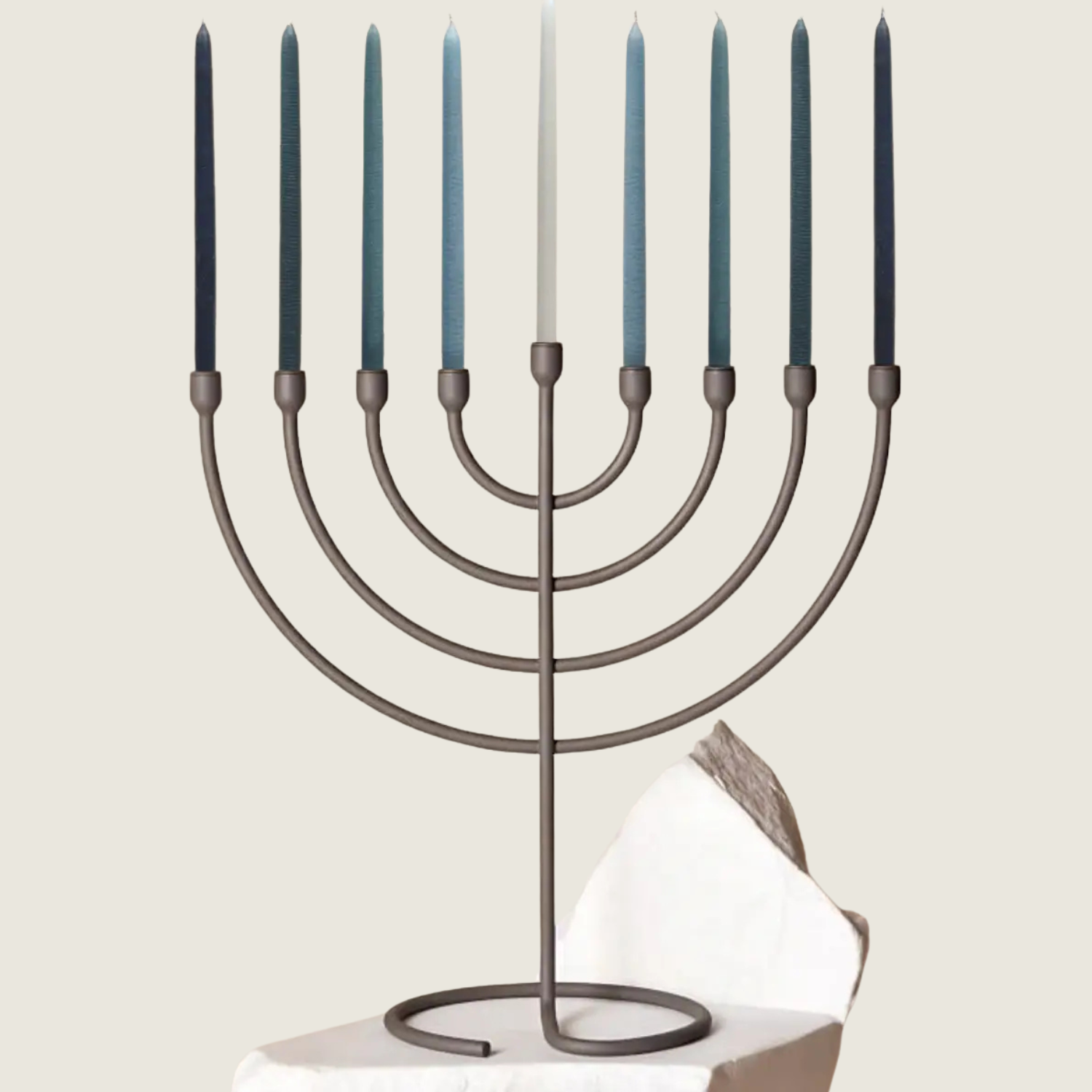Menorah Hanukkah Mini Taper Candles - Blackbird General Store