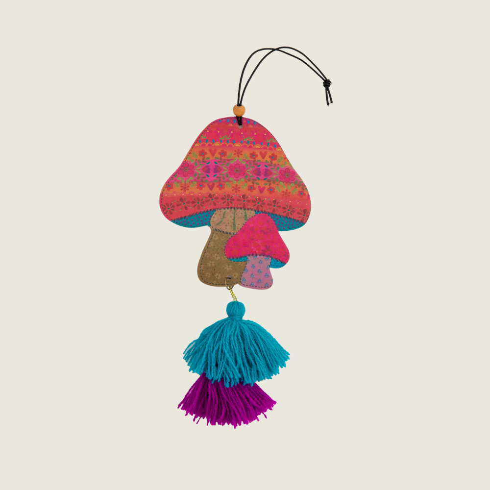 Mushroom Car Air Freshener - Blackbird General Store
