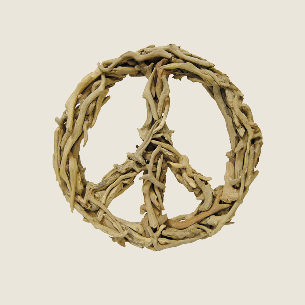 Driftwood Peace Sign - Blackbird General Store