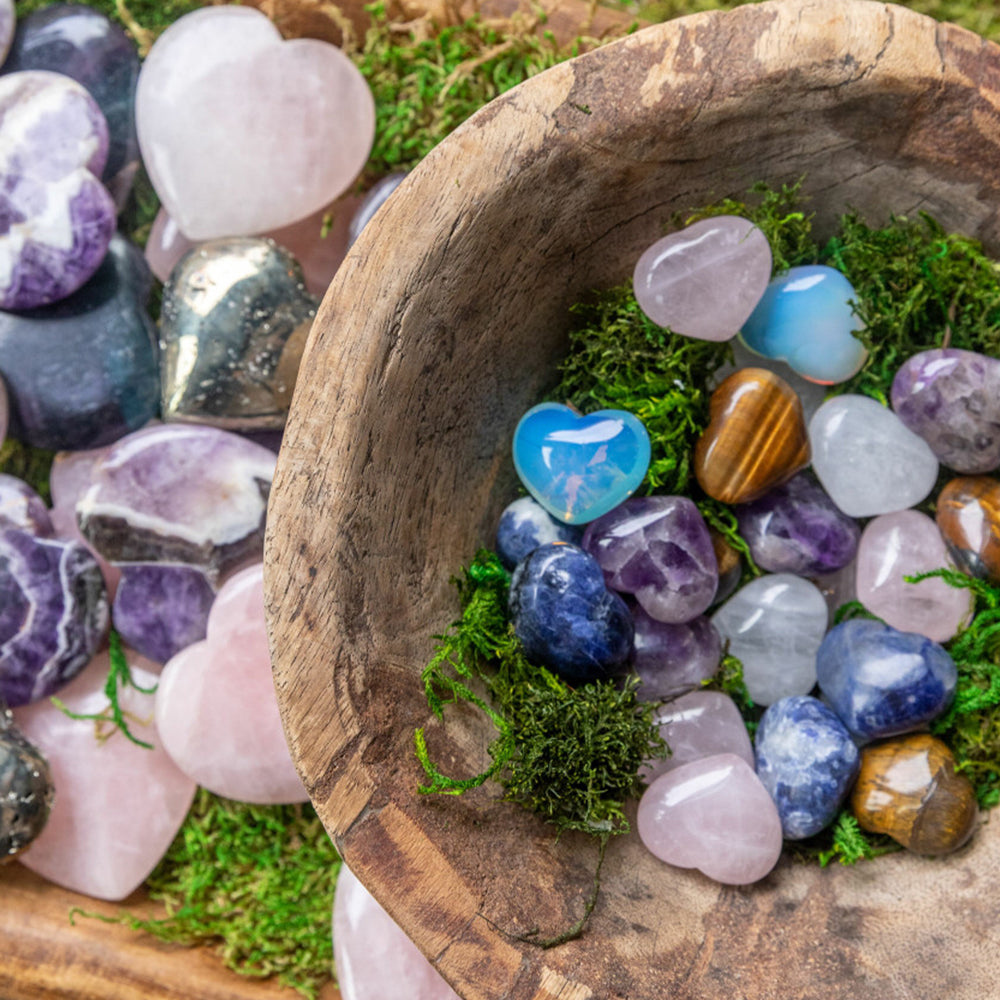 Mini Stone Hearts - Blackbird General Store