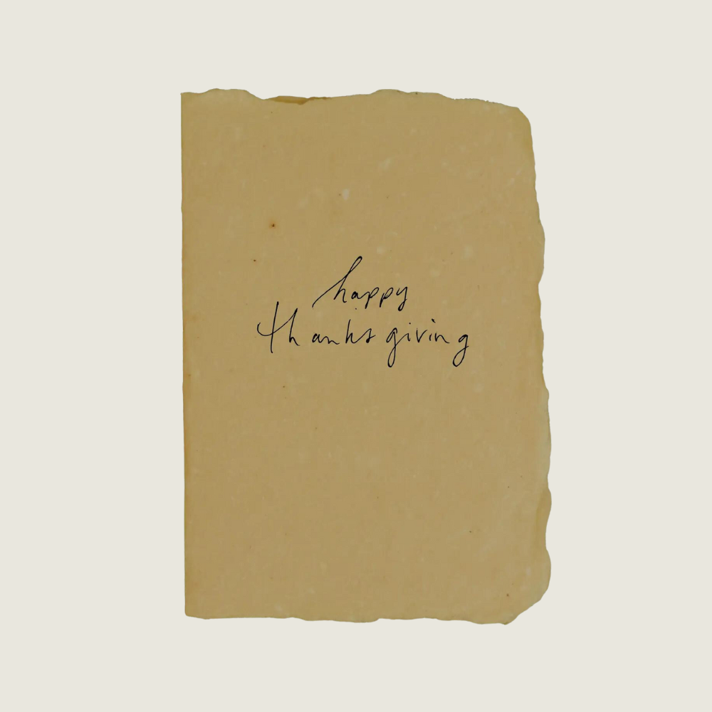 Happy Thanksgiving Greeting Card - Blackbird General Store
