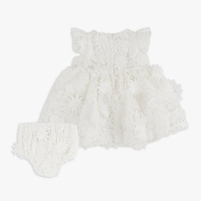 Ivory Lace Dress &amp; Panty Set