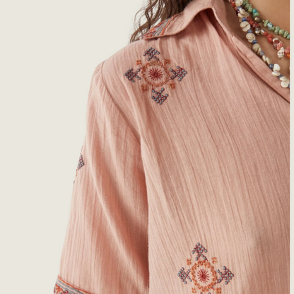 Compass Rose Blouse - Blackbird General Store