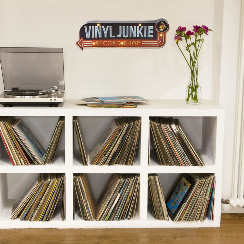 Vinyl Junkie Sign