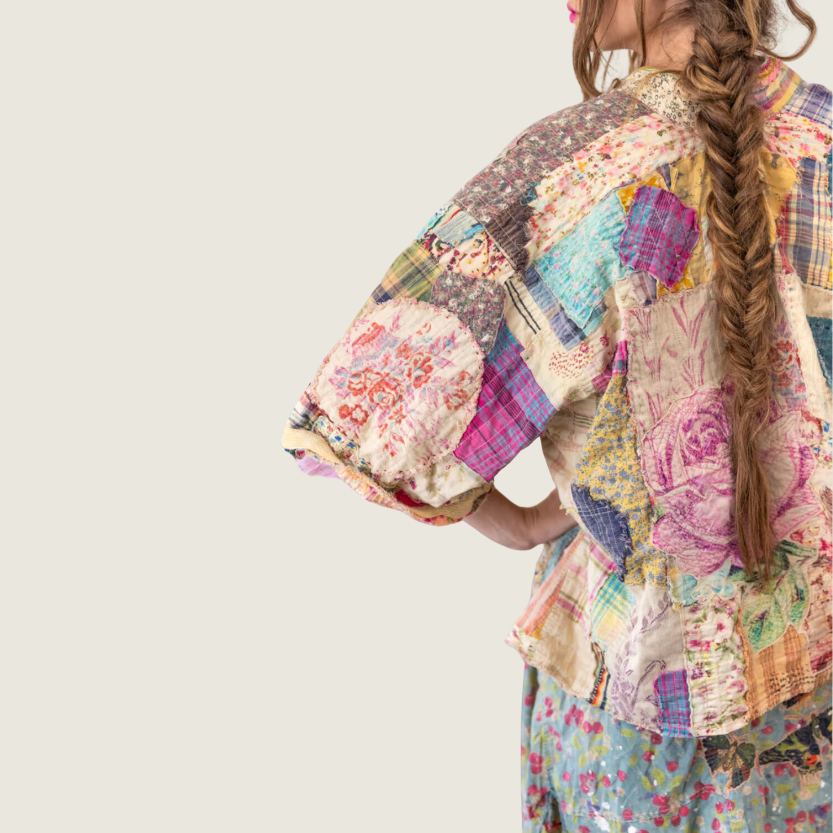 Patchwork Dekker Kimono