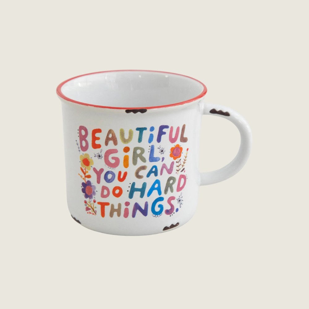 Beautiful Girl Camp Mug