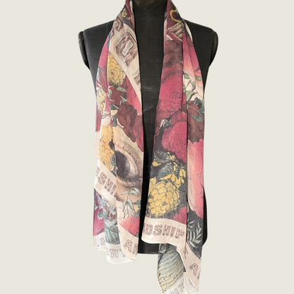 Friendship Love and Truth Bohemian Bamboo Scarf