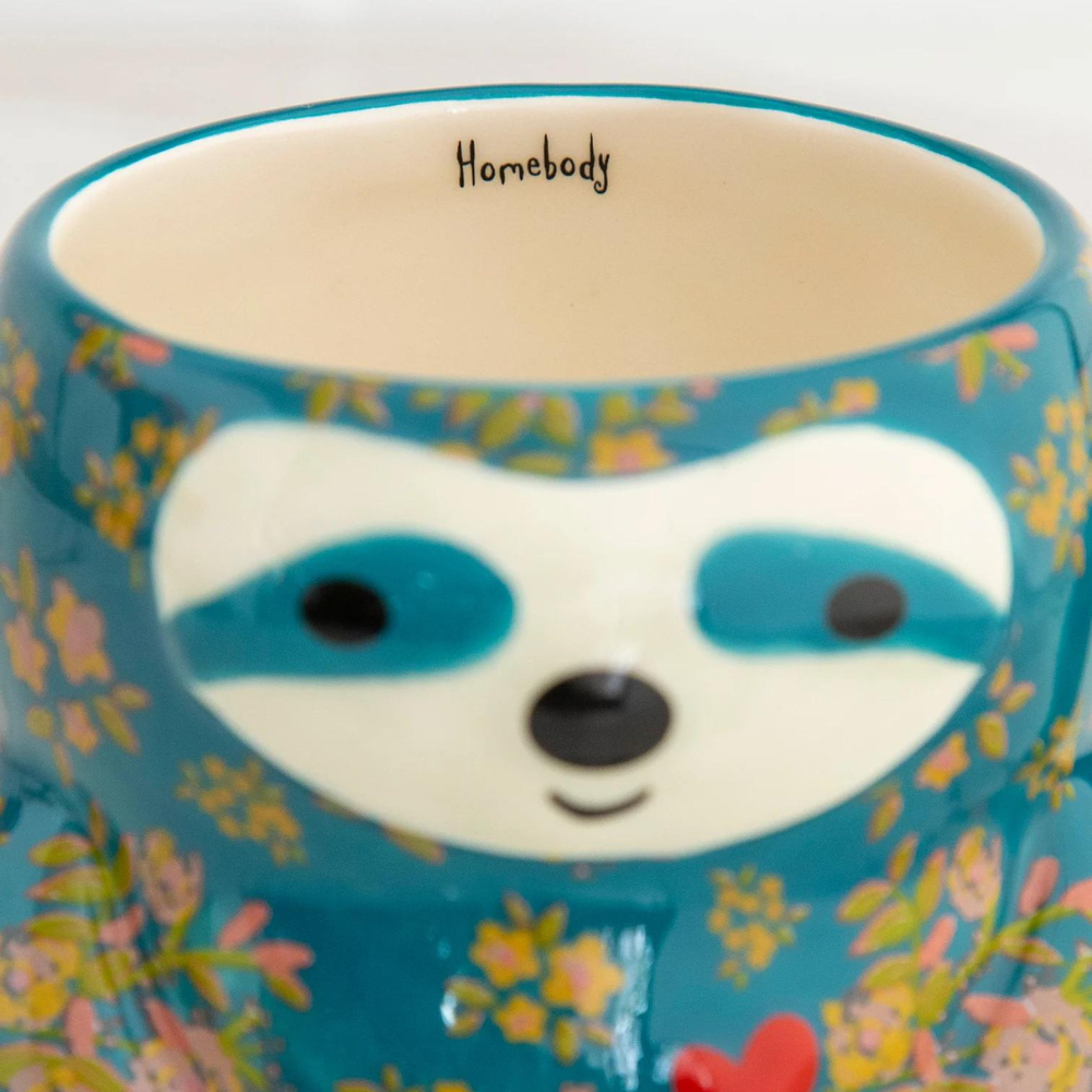 Sylvia the Sloth Folk Mug