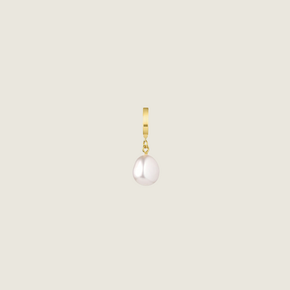 Pearl Parker Charm - Gold/Pearl