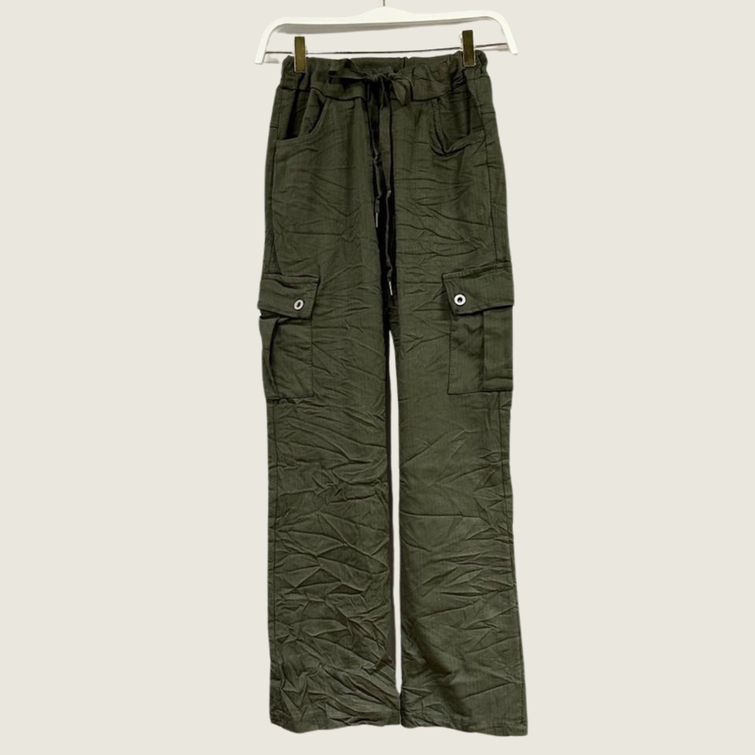 Green Pinstripe Cargos - Blackbird General Store