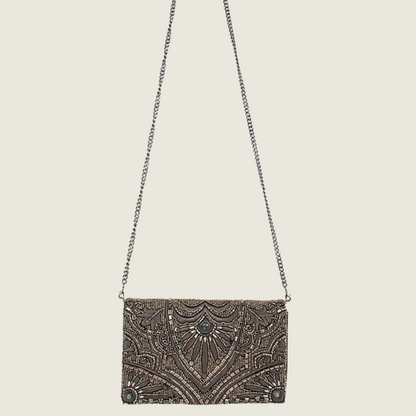 Precious Metal Waist/Crossbody Bag