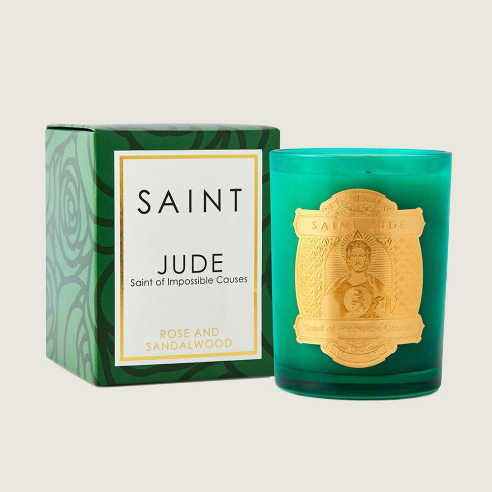 Saint Jude Candle - St. of Impossible Causes - Blackbird General Store