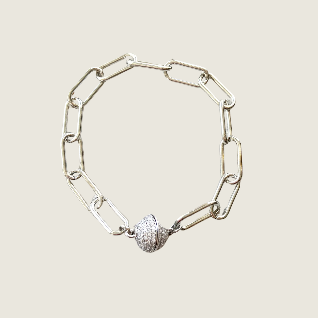 Paperclip Magnetic Bracelet