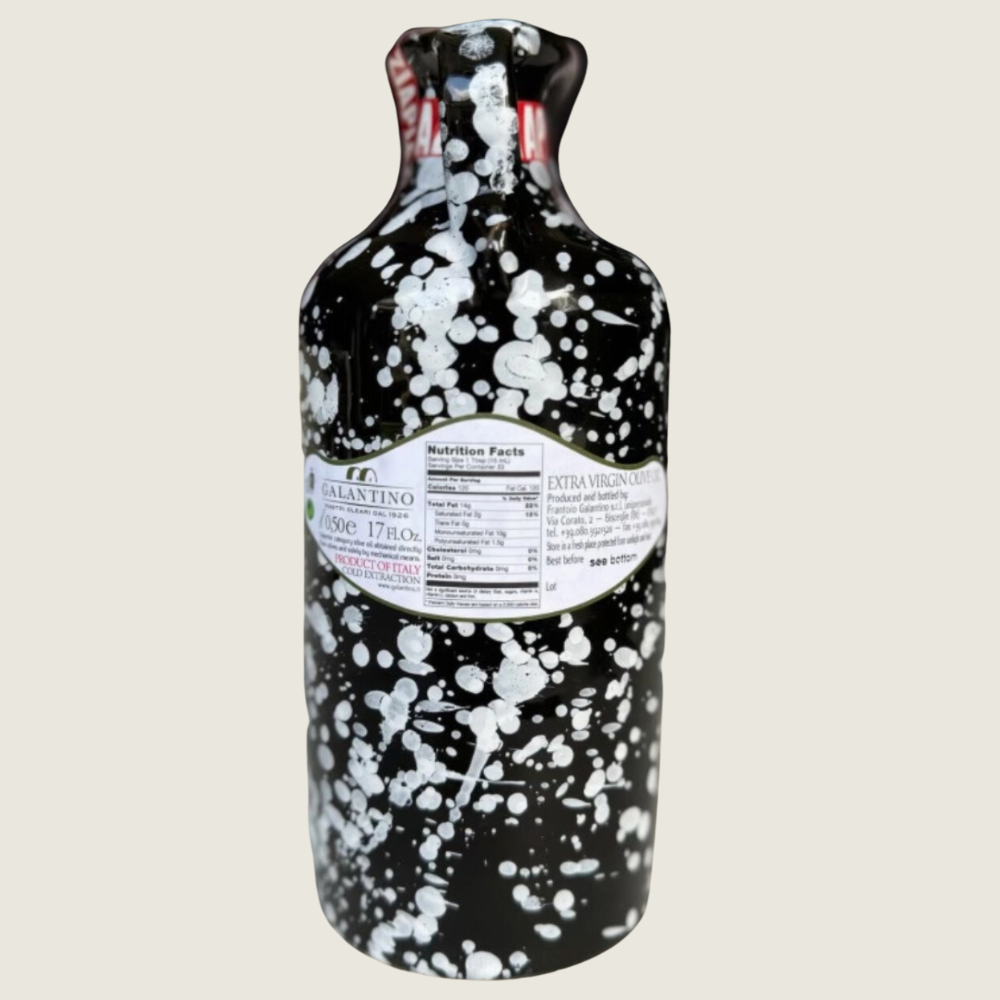 Limited Edition Black &amp; White Olive Oil Ceramic - Blackbird General Store