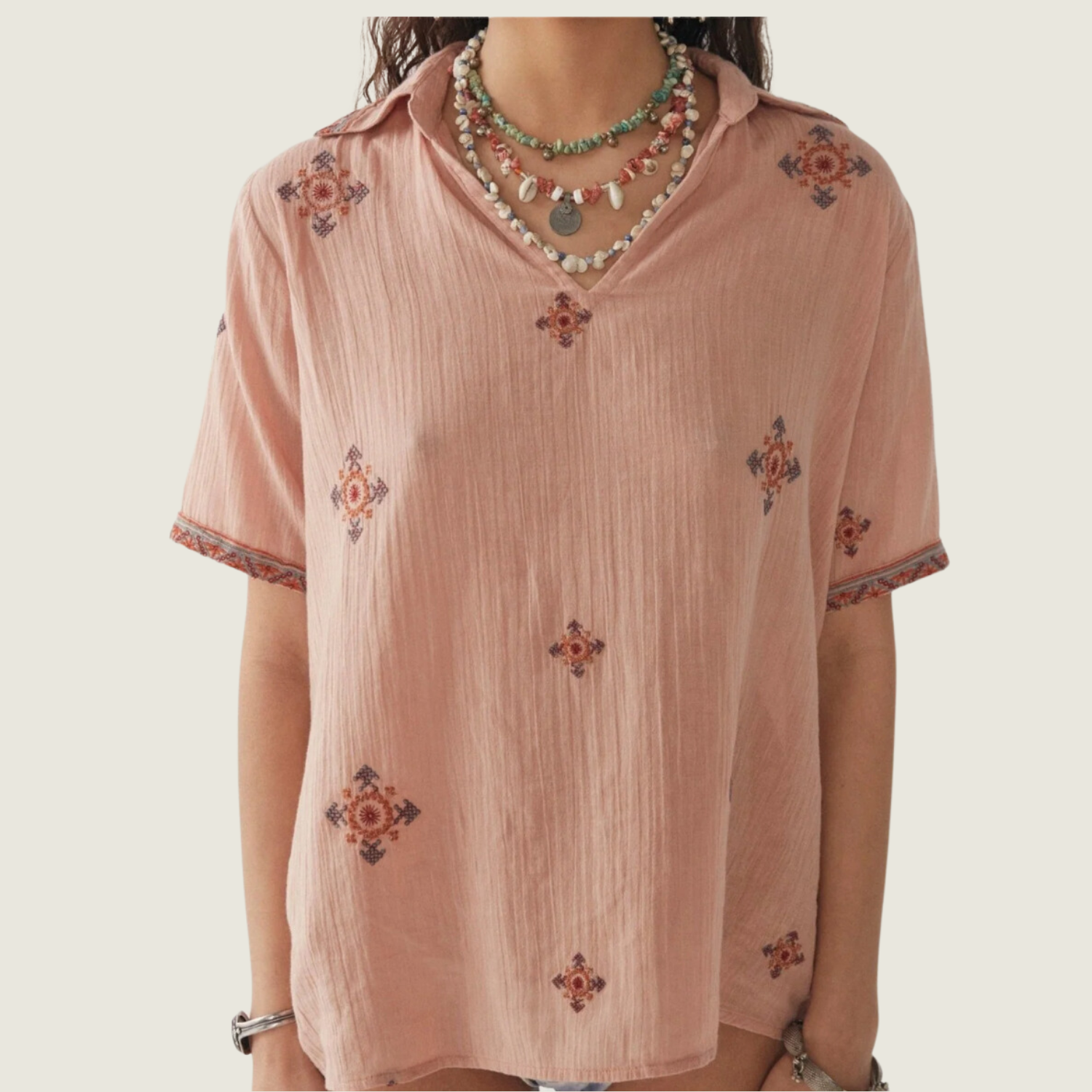 Compass Rose Blouse - Blackbird General Store