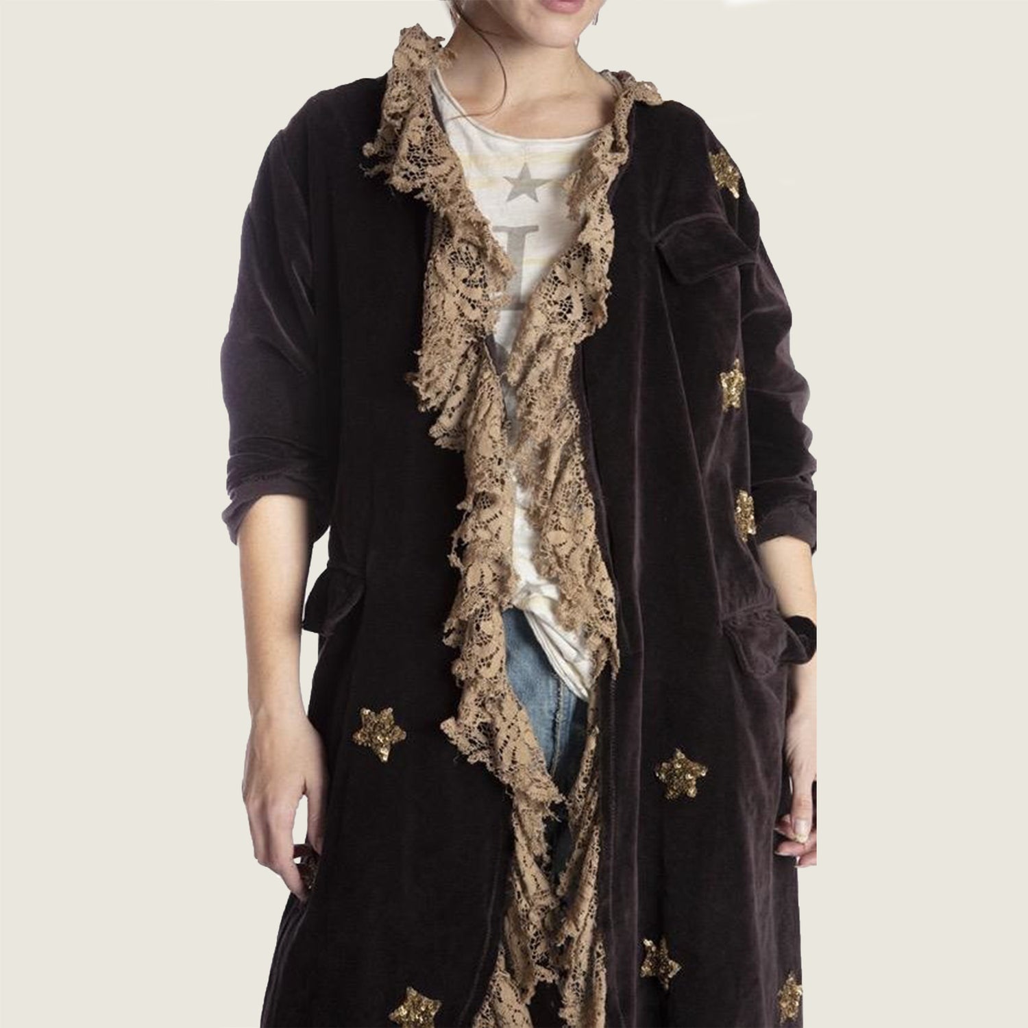 Star Applique Emery Coat