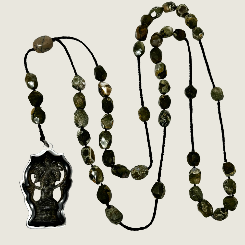 Ryolite Stone Buddha House Jewelry - Blackbird General Store