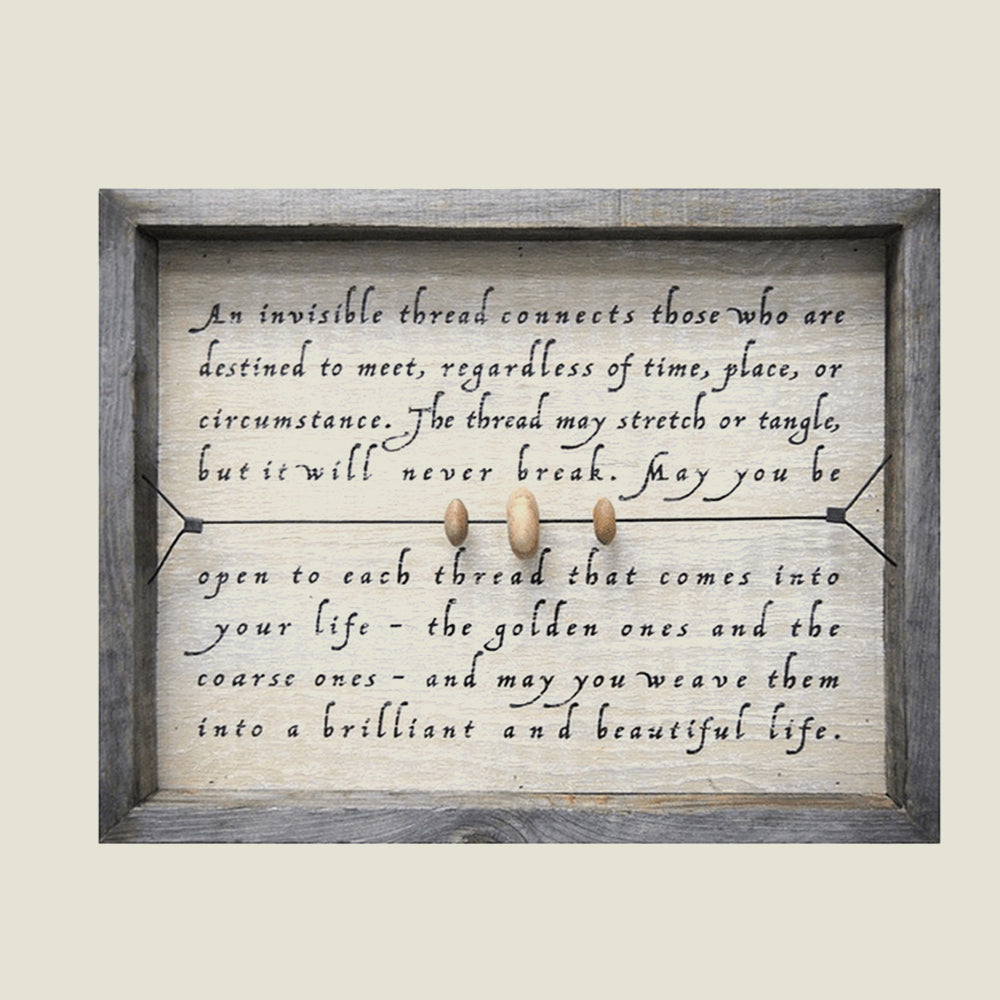 An Invisible Thread Art Print - Blackbird General Store