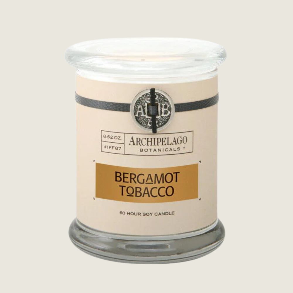 Bergamont Tobacco Jar Candle - Blackbird General Store