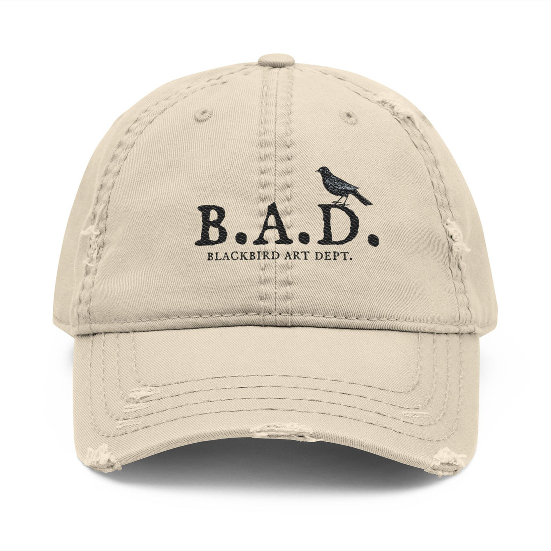 "B.A.D. (Blackbird Art Dept.)" Embroidered Hat