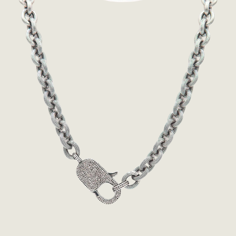 Baby Rocker Diamond Necklace - Blackbird General Store