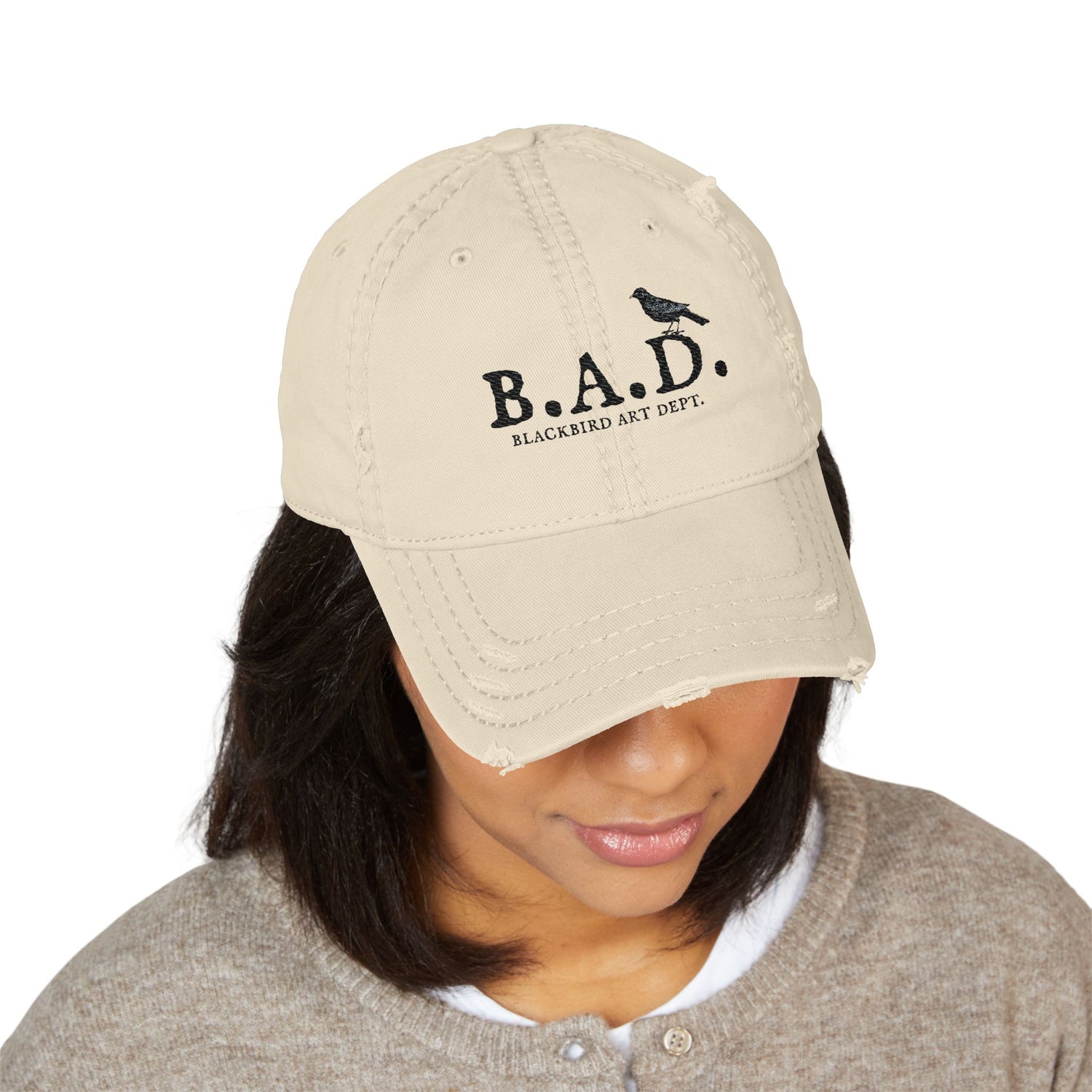 "B.A.D. (Blackbird Art Dept.)" Embroidered Hat