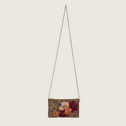 Budding Romance Crossbody Handbag