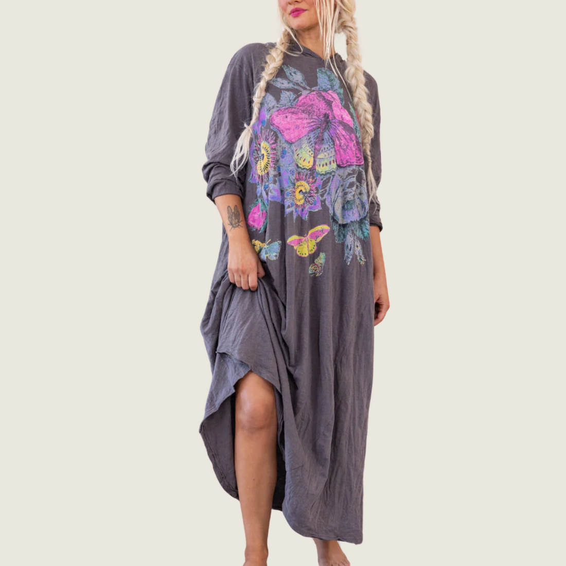 FDLP Viggo Hoodie T Dress - Blackbird General Store