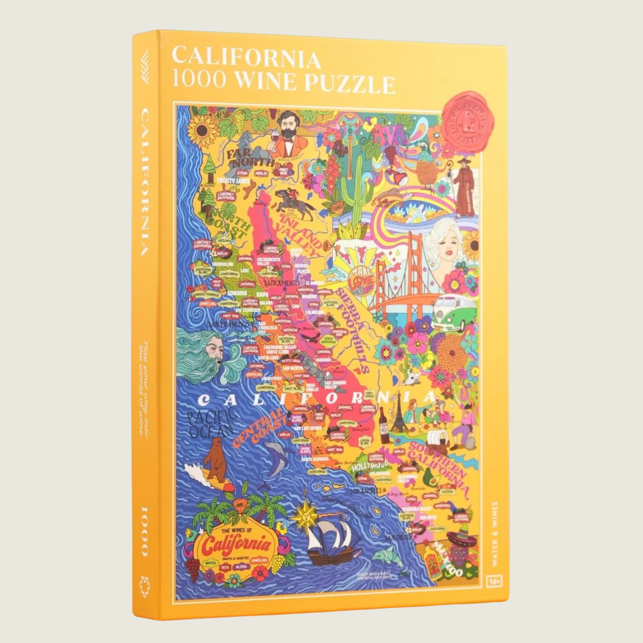 Wine Puzzle - California