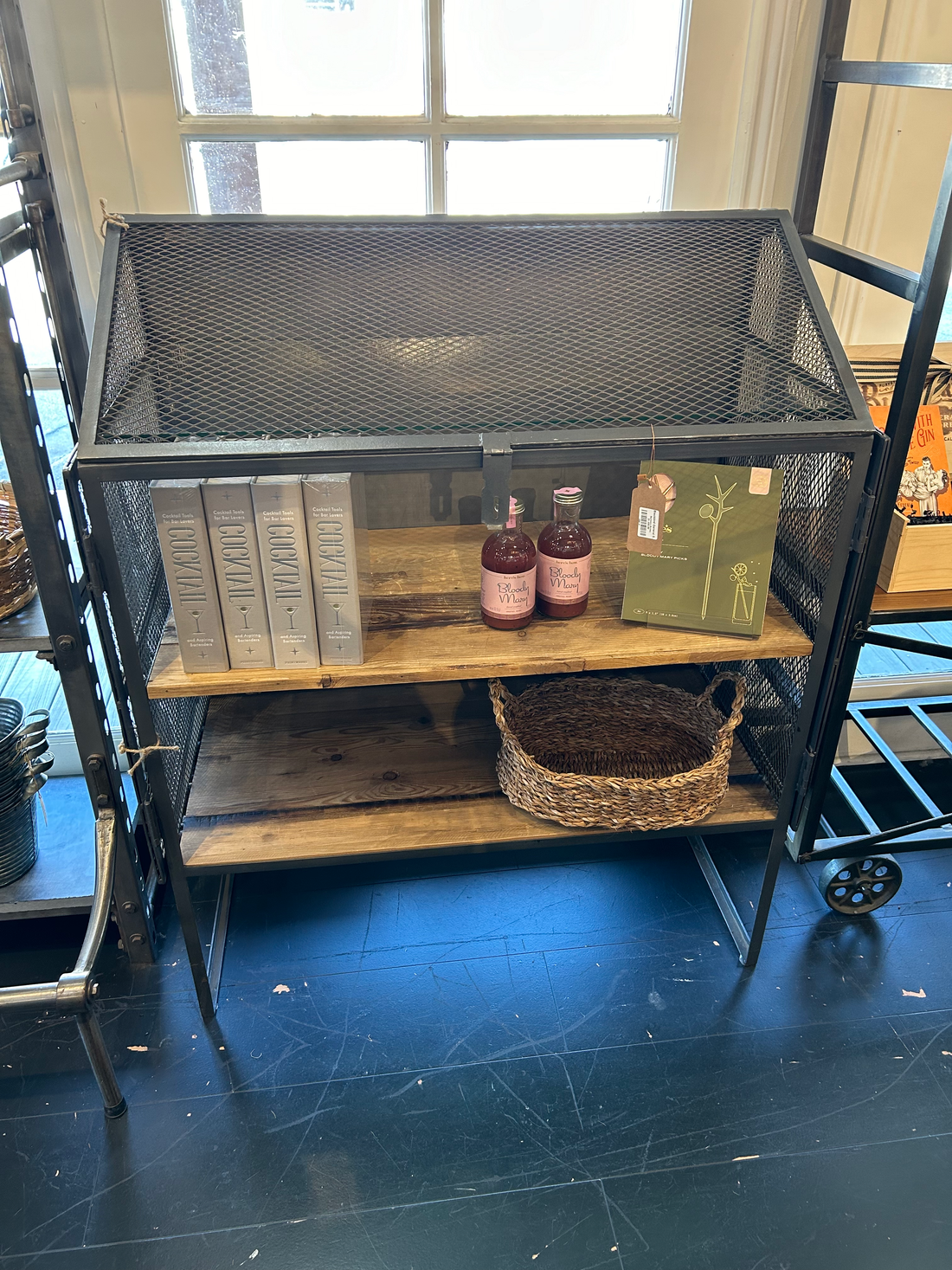 Bachelors Bureau Bar Cart