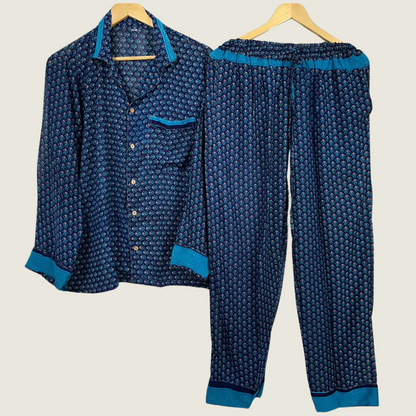 Recycled Silk PJ Set Gentlemen&