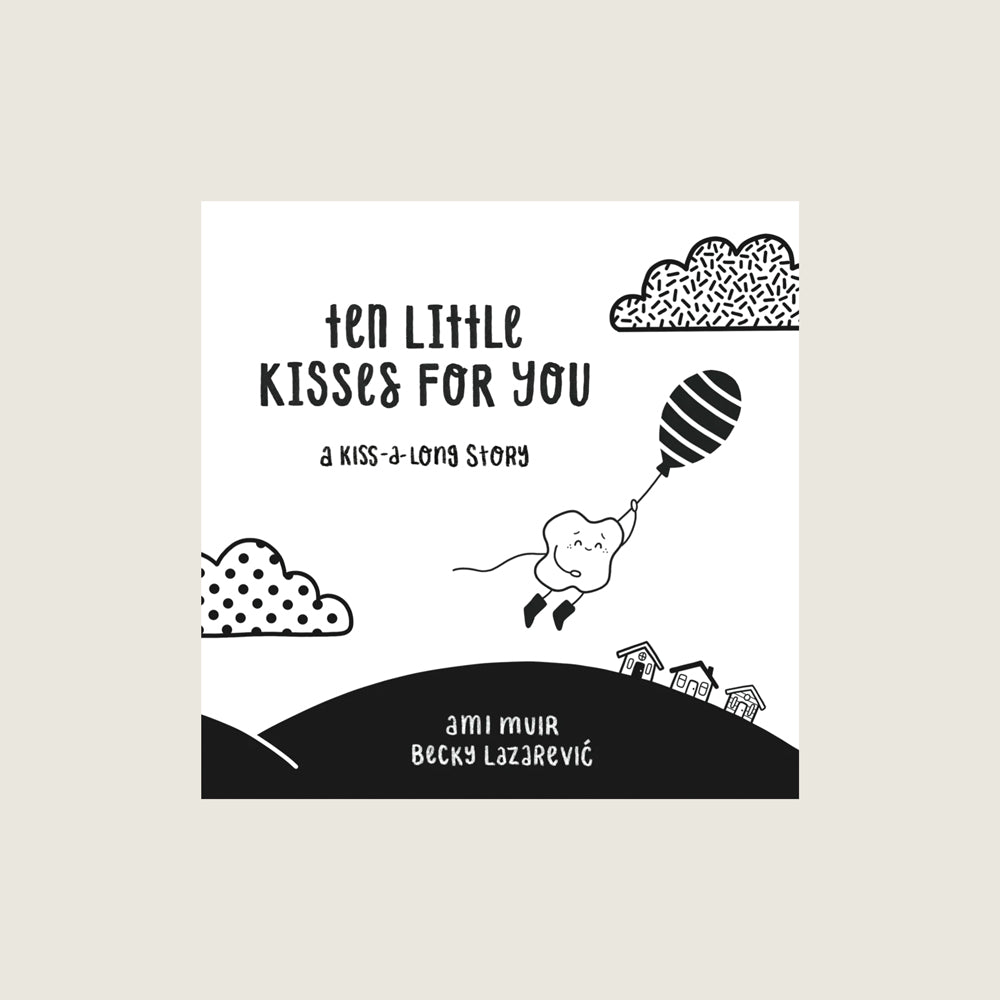 Ten Little Kisses Board Book - Blackbird General Store