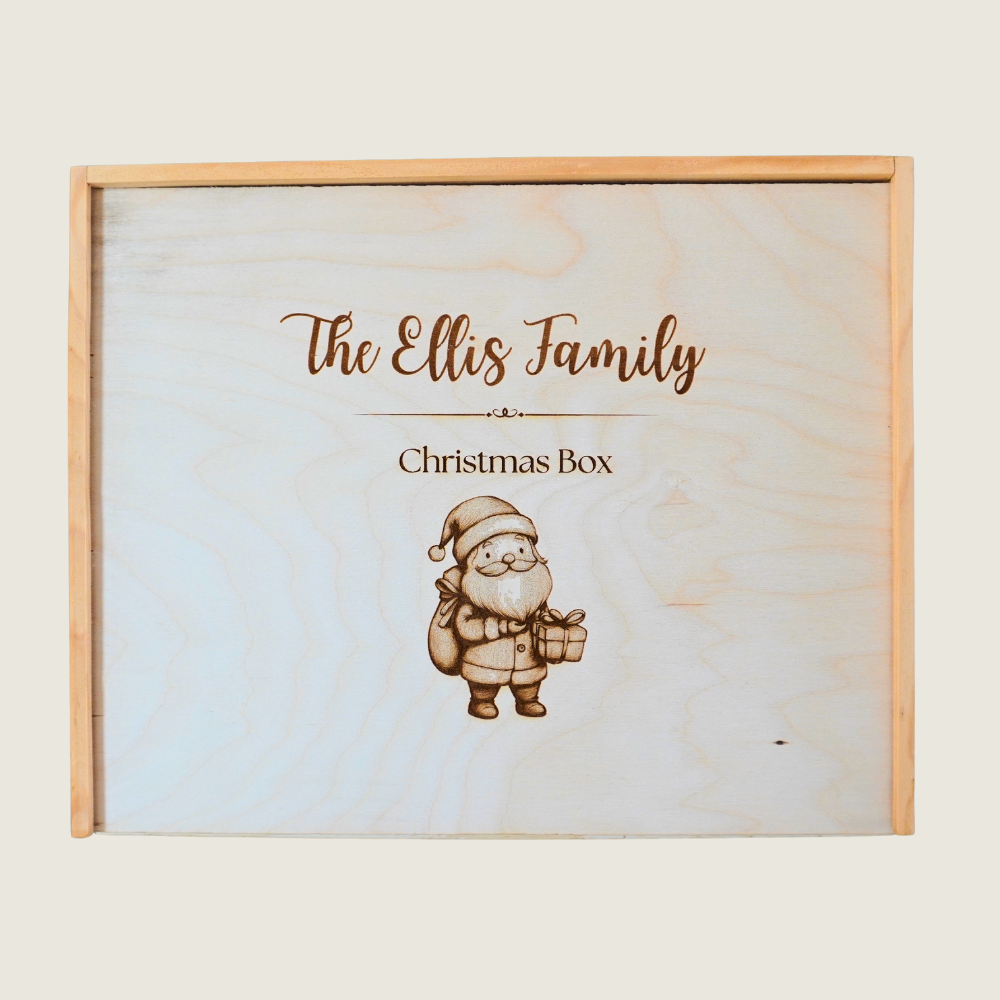 Personalized Christmas Box