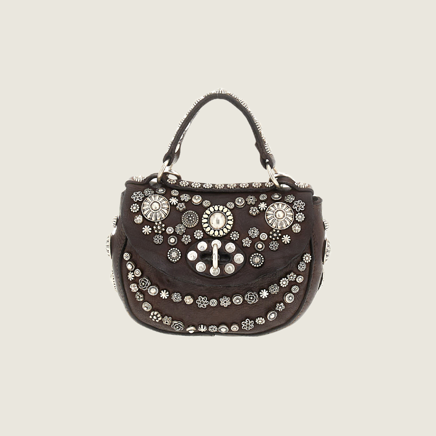 Diamante Bag - Brown