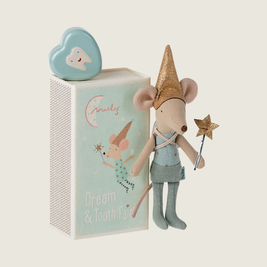 Tooth Fairy Mouse In Matchbox - 2 Colors