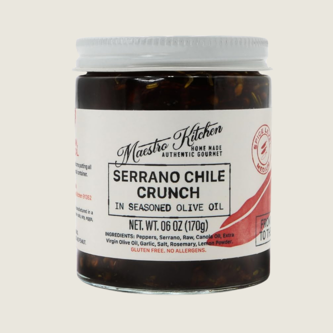 Serrano Chile Crunch