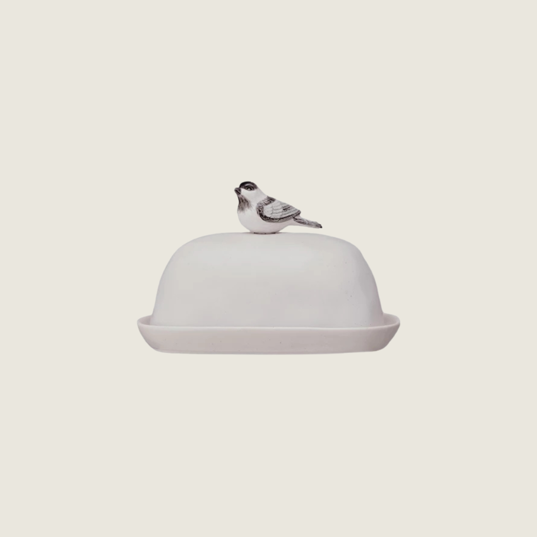 Bird Butter Dish