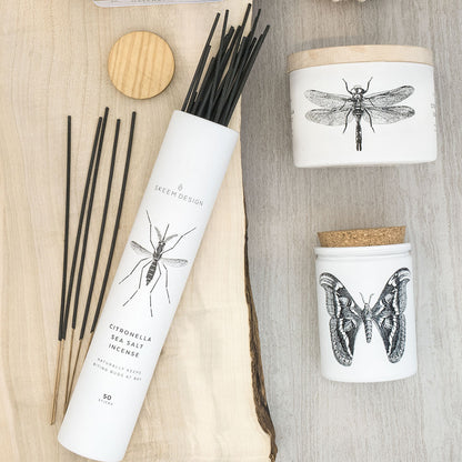 Citronella Sea Salt Outdoor Incense - Blackbird General Store