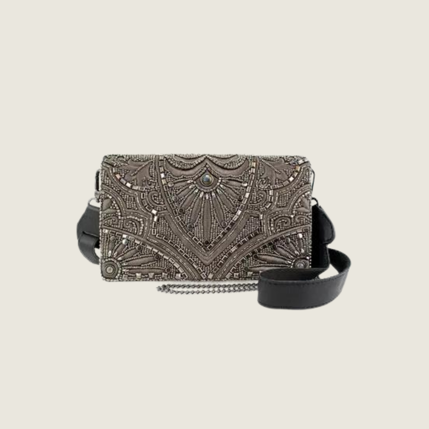 Precious Metal Waist/Crossbody Bag