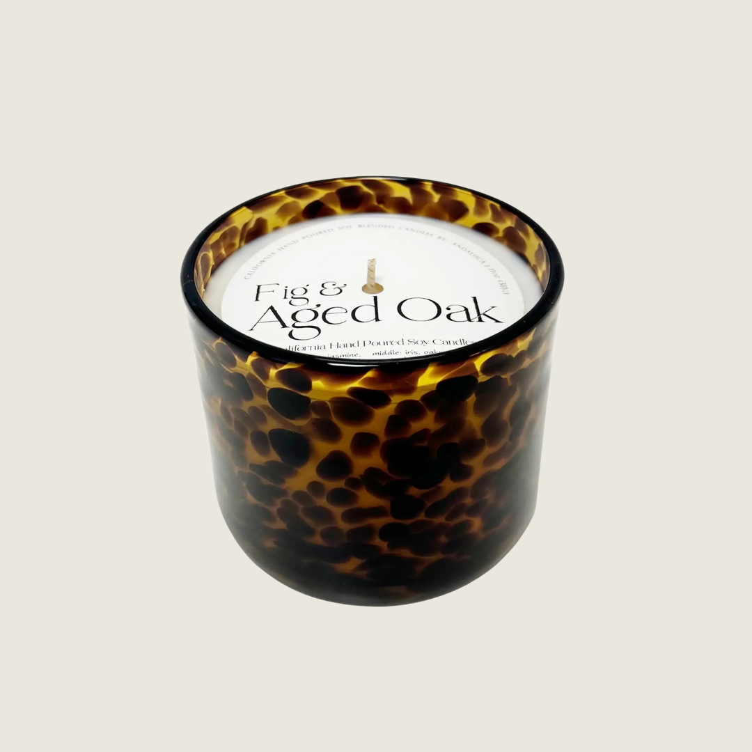 Amber Tortoise Candle